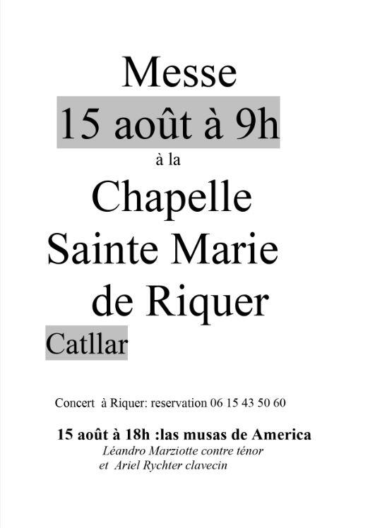 Messe Riquer