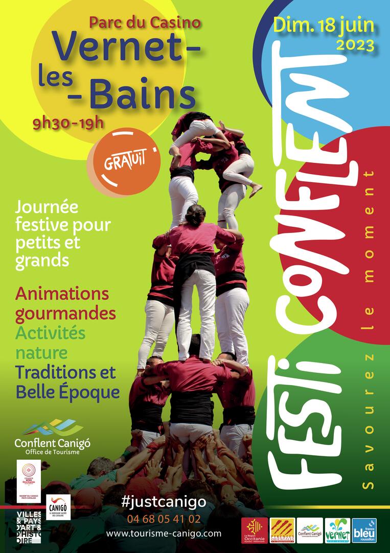 Affiche Festi Conflent 18 juin 2023