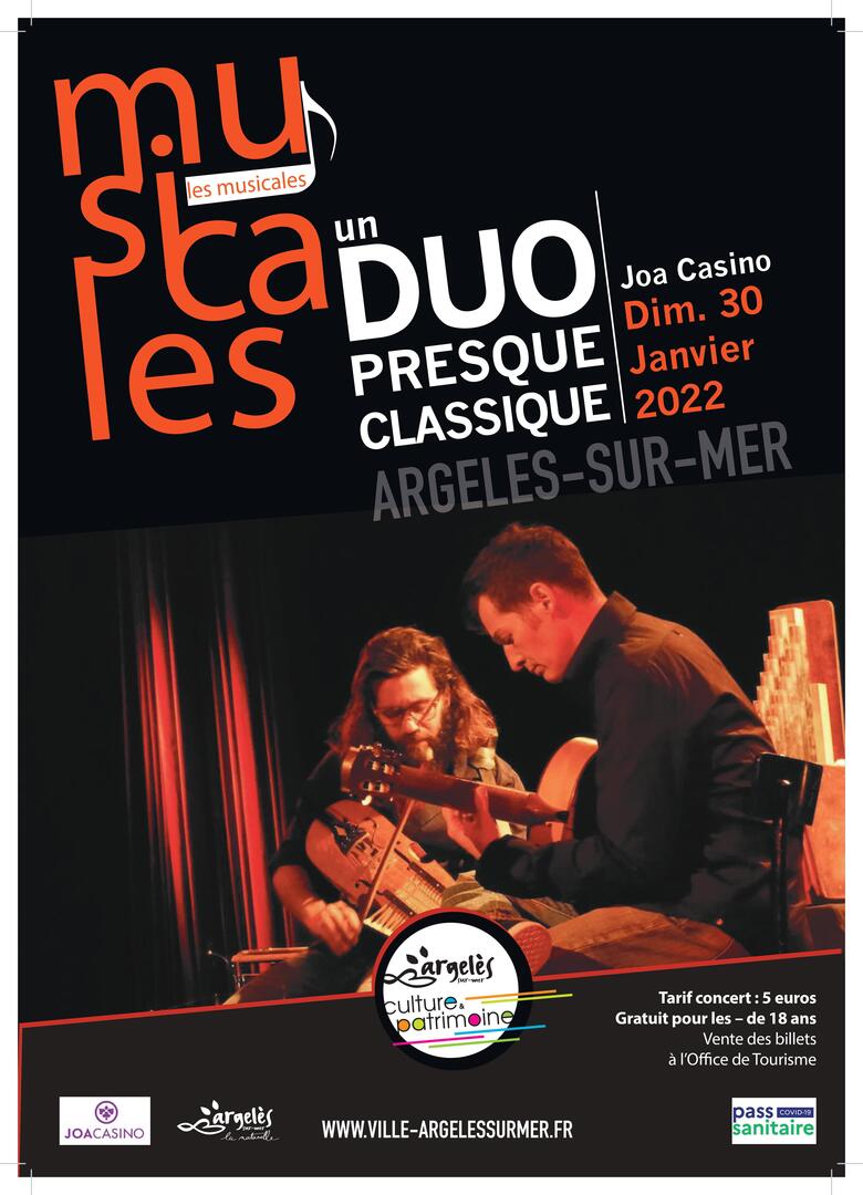 AFFICHE MUSICALES JANVIER