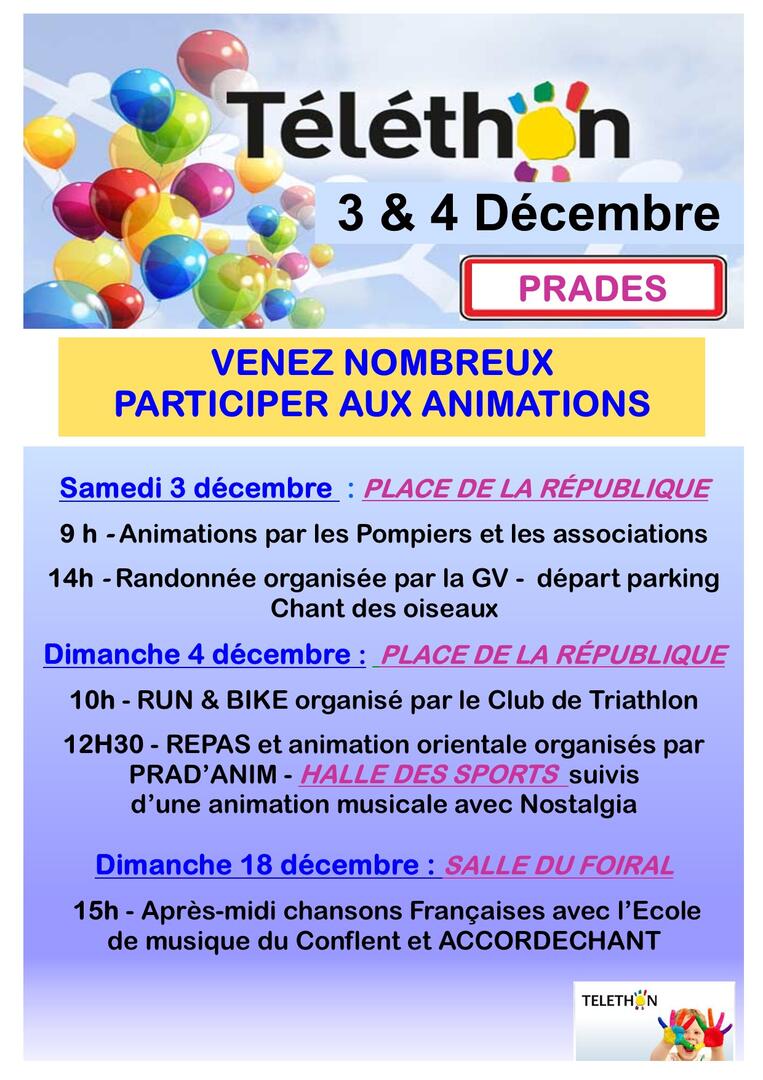 Affiche sucette TELETHON 2022