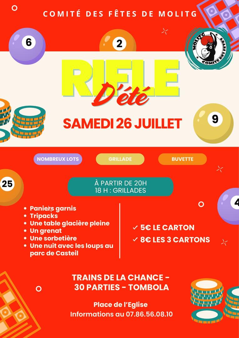 Affiche rifle d'été