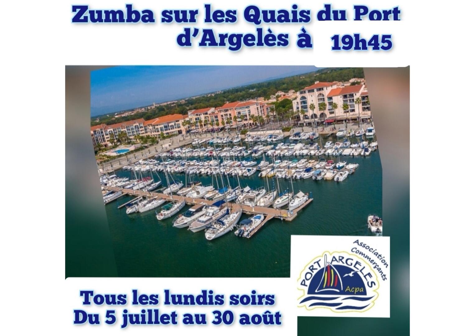 Affiche zumba port