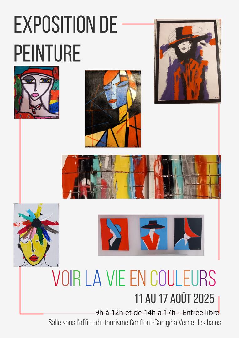 Expo François CAMUS_11 au 17 août 2025 - Vernet Les Bains