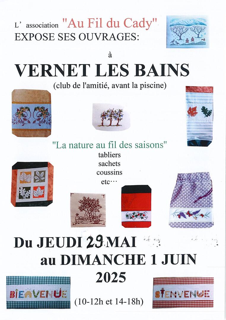 Exposition au fil du cady
