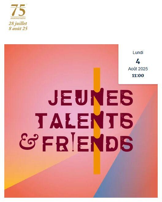 Festival Casals jeunes 4 aout