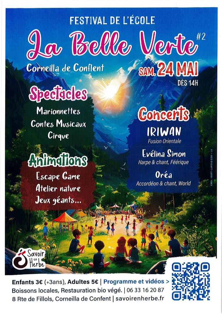 Festival de l'école La belle Verte