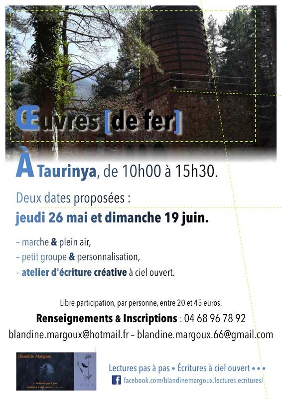 Fer - Taurinya - Mai-Juin 2022 - 2 dates - A4