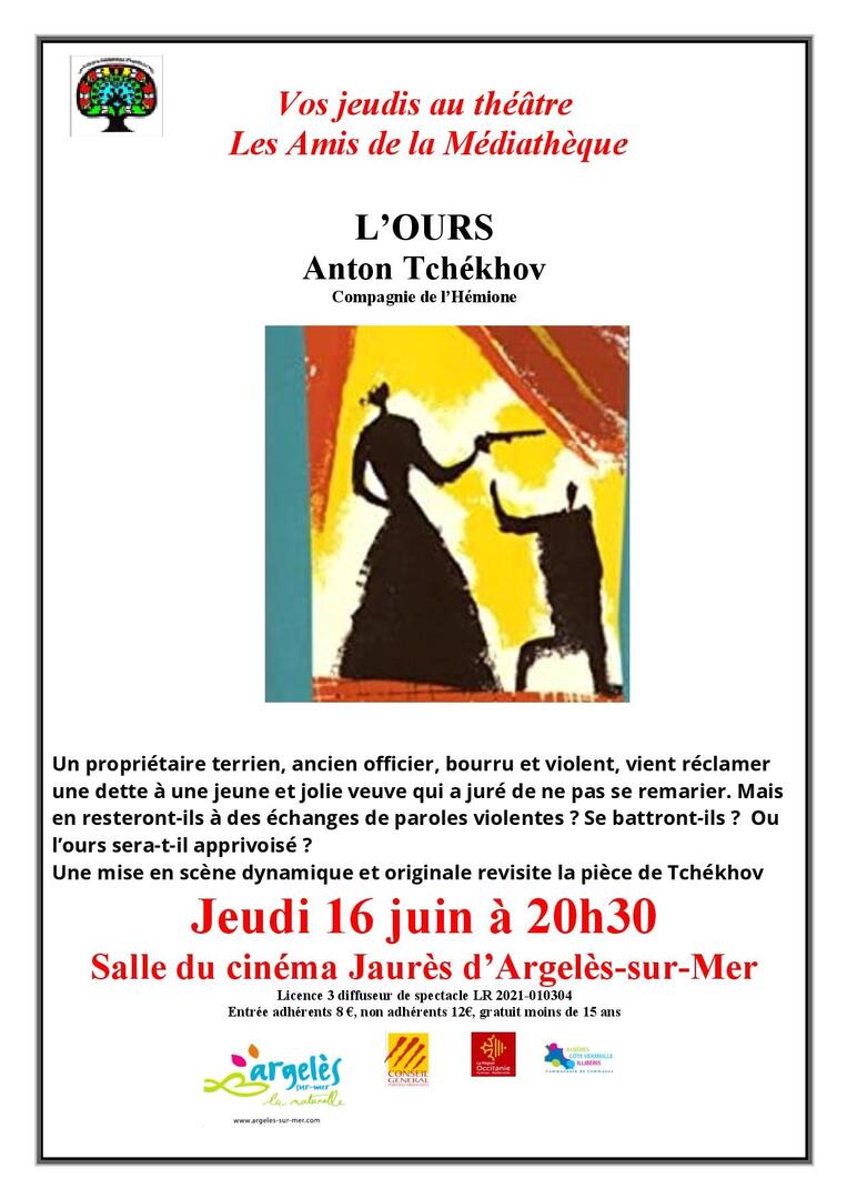JEUDIS AU THEATRE ANTON TCHEKHOV