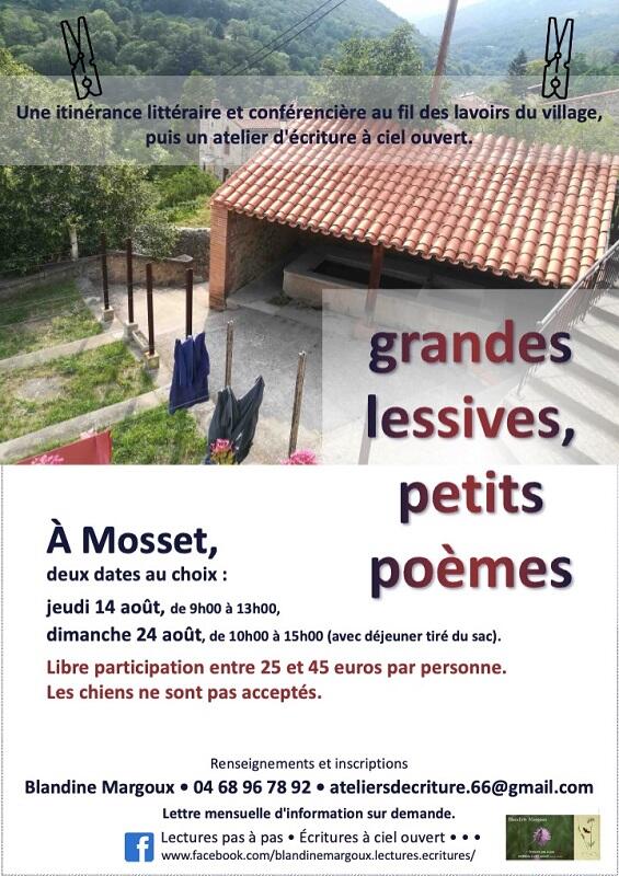 Lavoirs à Mosset - Août 2025