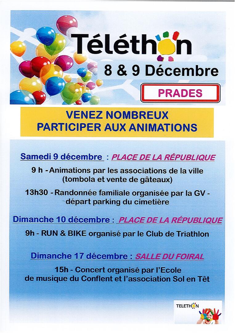 Téléthon prades