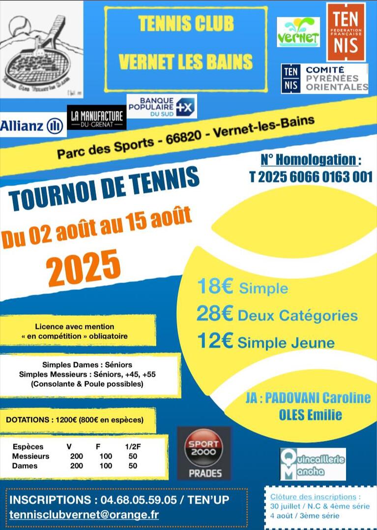 Tournoi de tennis