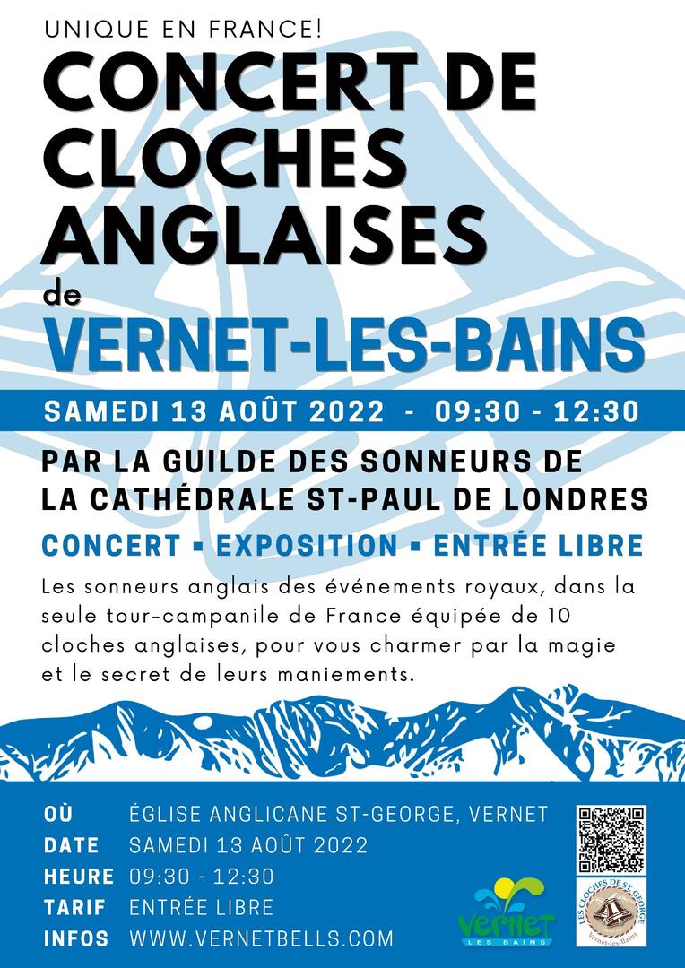 Vernet-les-Bains concert de cloches 13 août