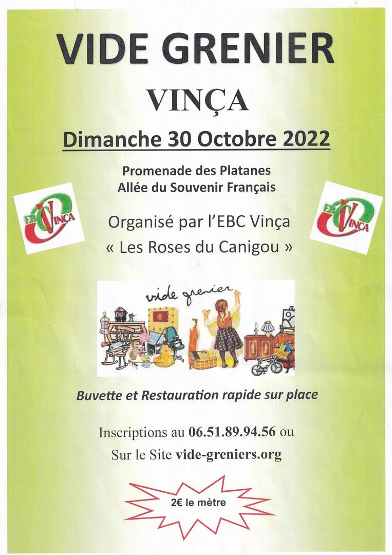 Vide grenier Vinça