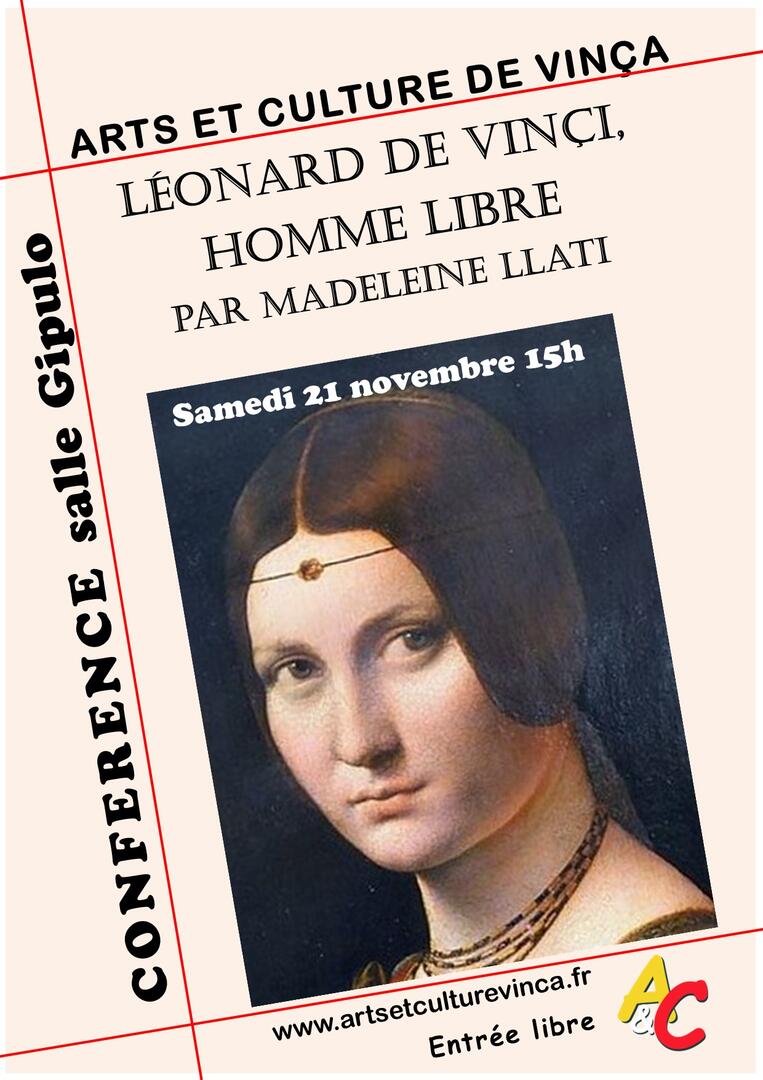 Vinci Affiche novembre 2020