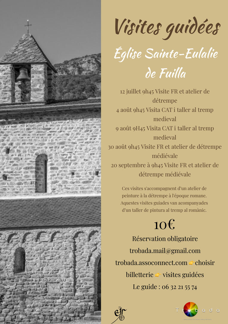 Visite de l'église de Fuilla