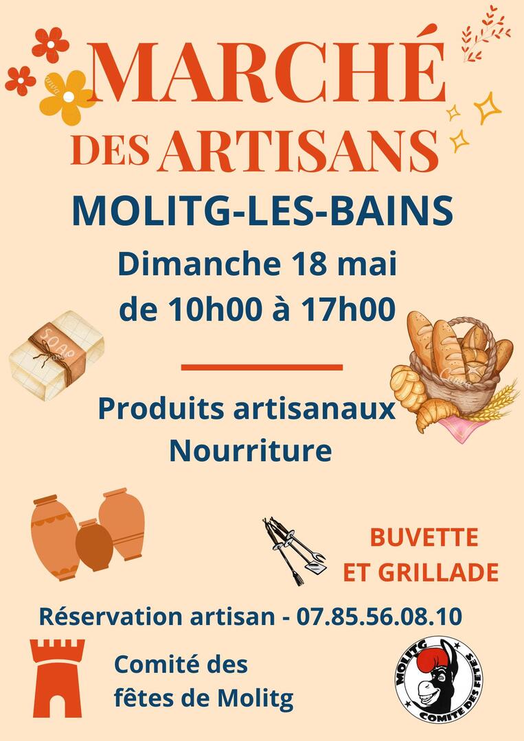marché artisans molitg