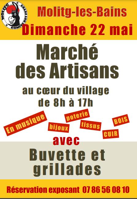 marché des artisans 22 mai