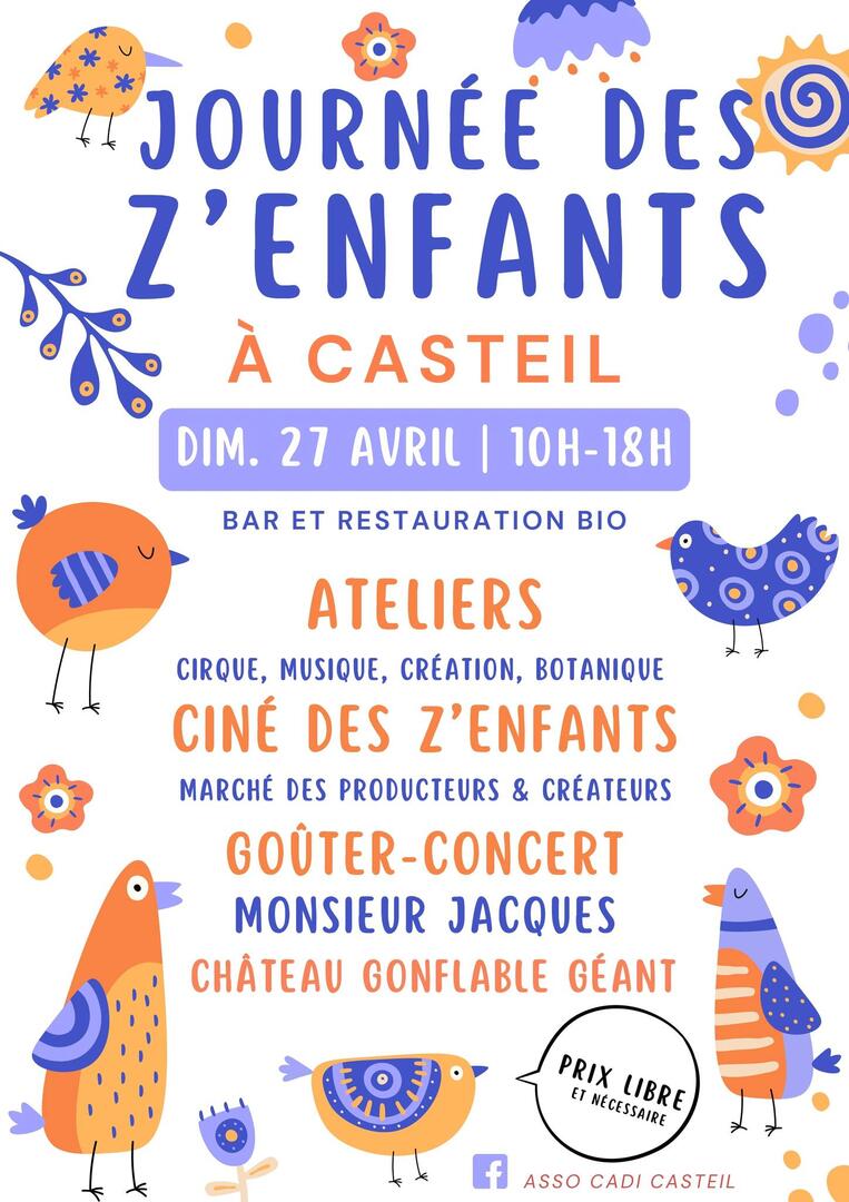 affiche journée zenfants