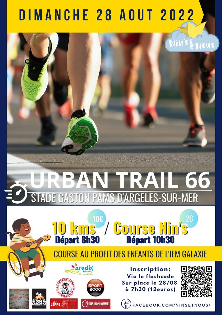 affiche urban trail 66