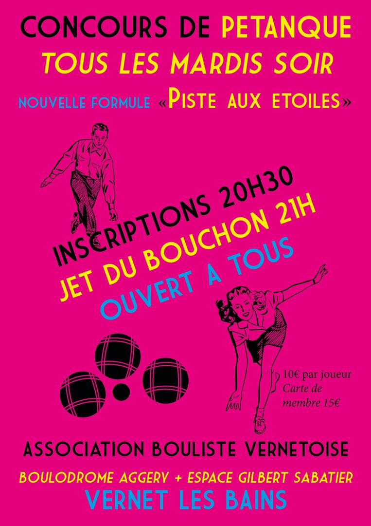 concours de pétanque