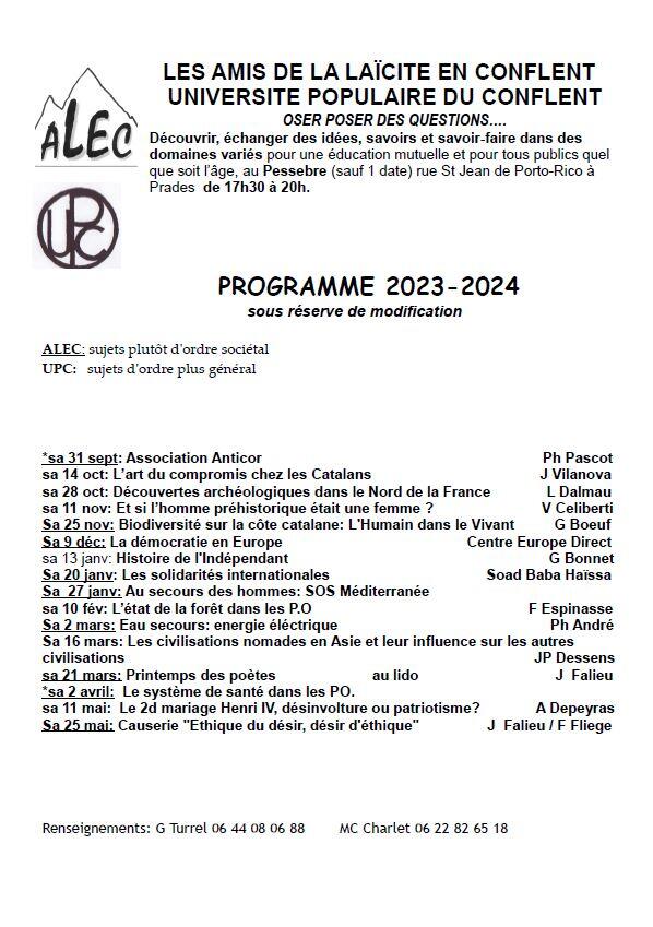 conférences