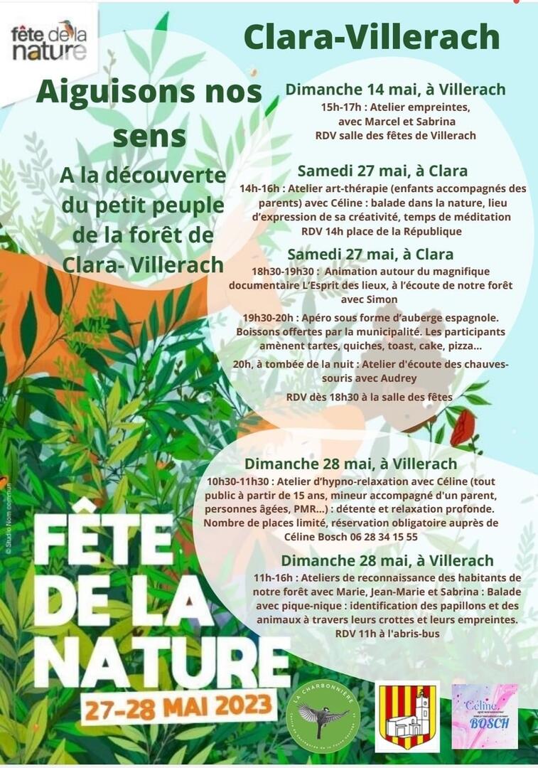 fête de la nature clara villerach