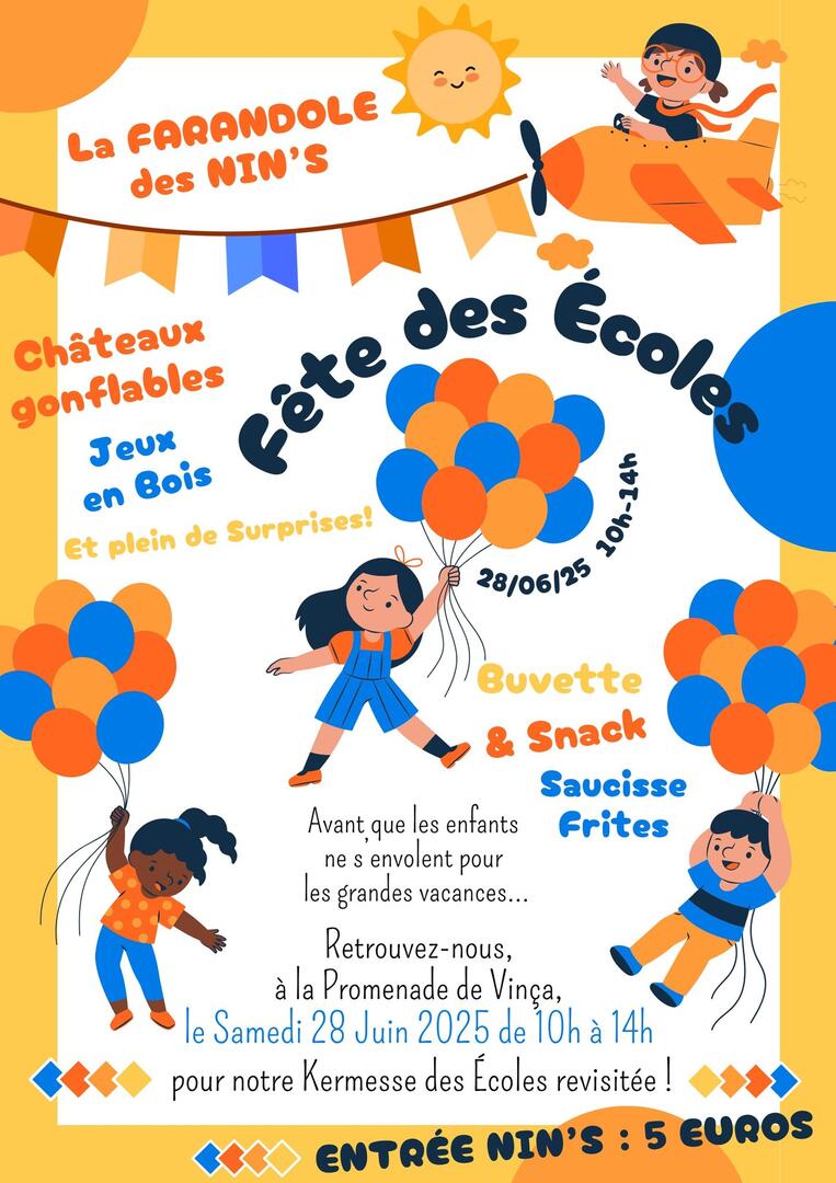 fête des écoles vinça
