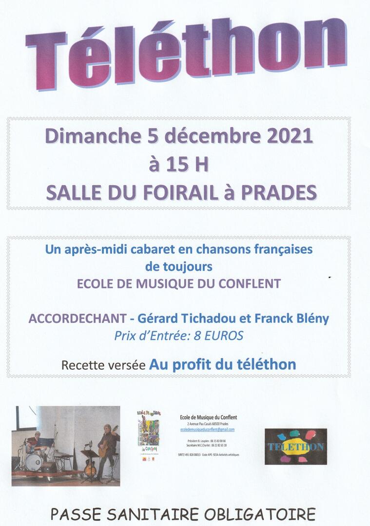téléthon 5 déc 1