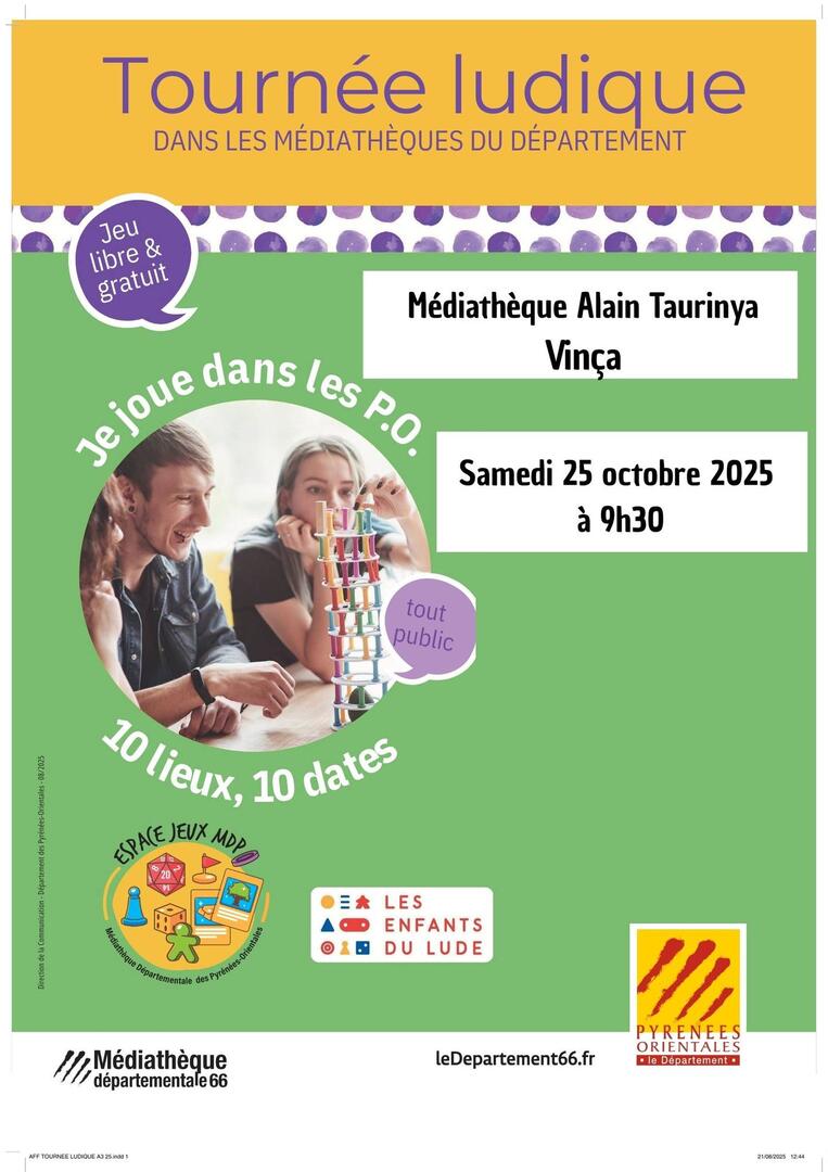 tournée ludique médiathèque