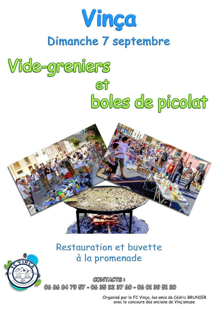 vide grenier vinça