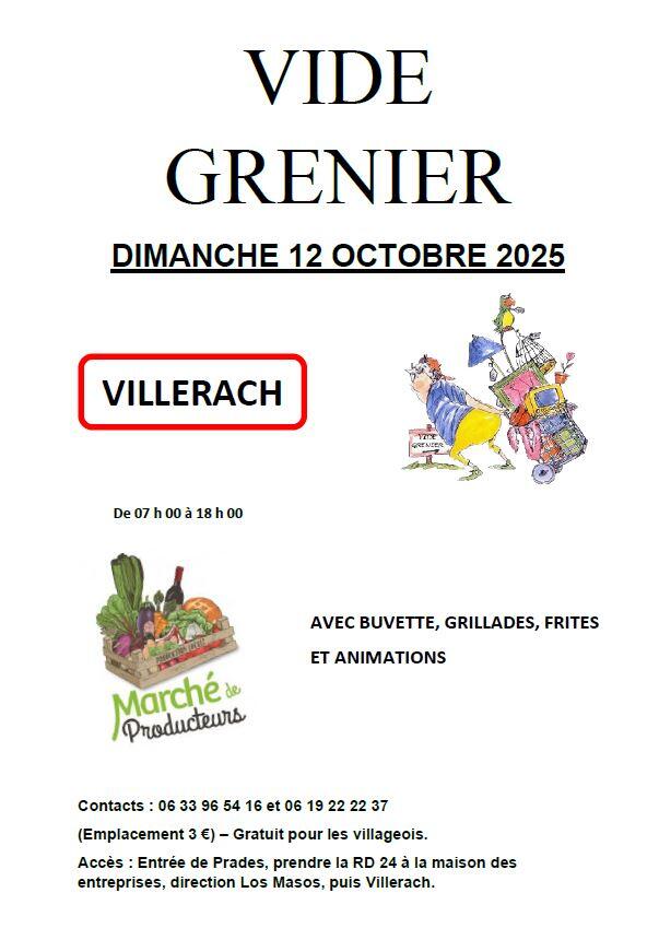 vide grenier villerach