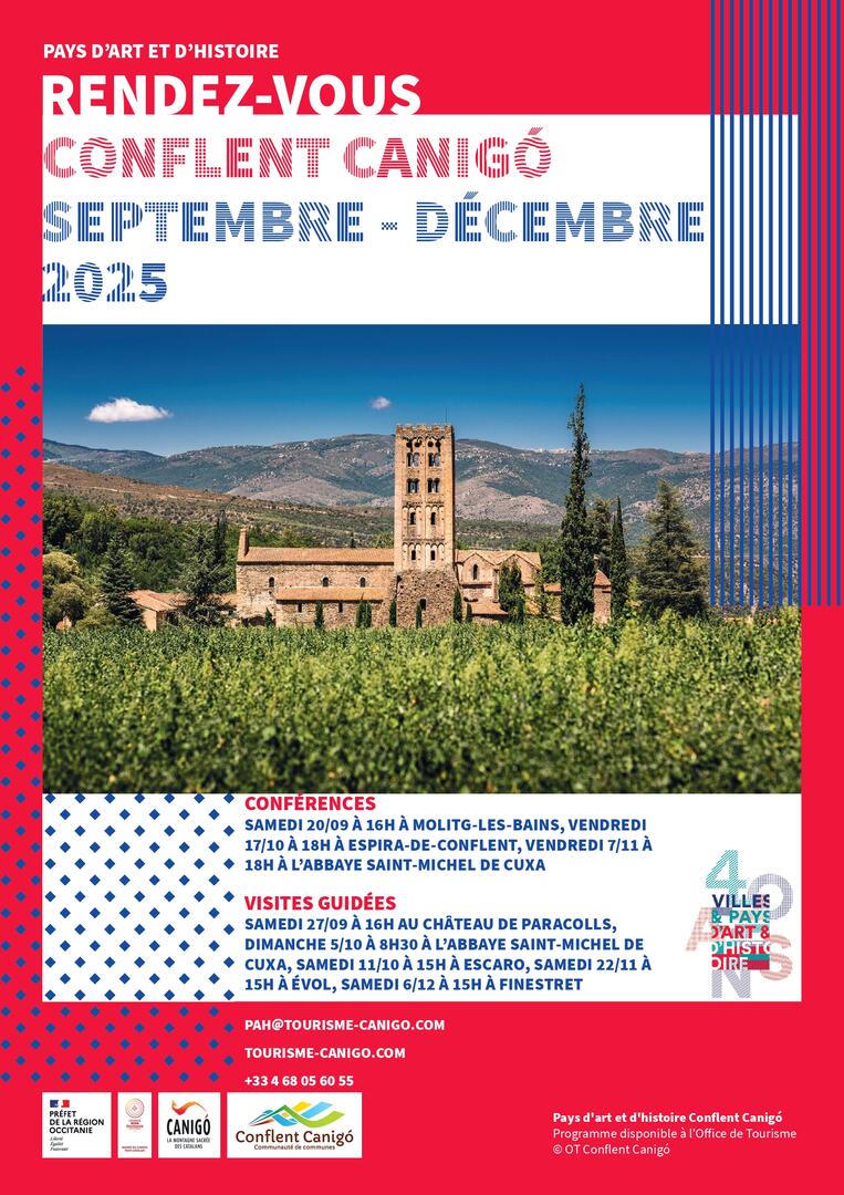 0.Pays d'Art et d'histoire Conflent Canigó_Affiche générale