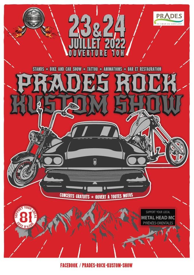 Affiche Prades Rock Kustom Show