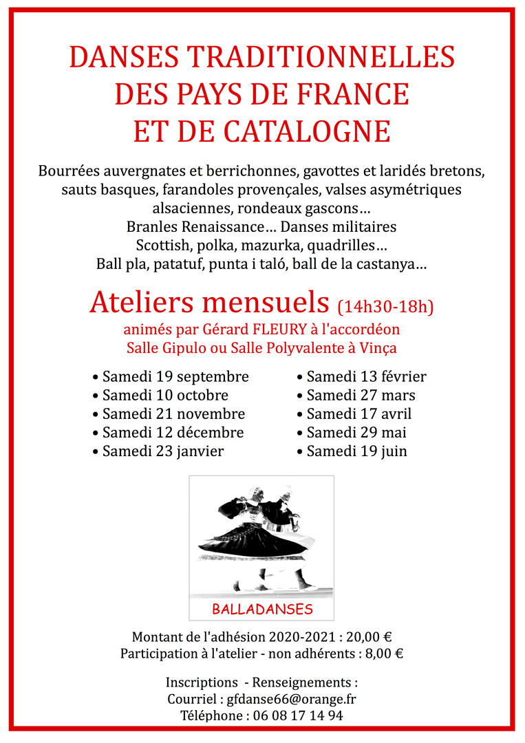 2020-2021-Affiche ateliers de danses
