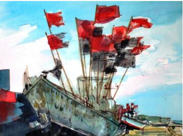 Aquarelle de Marie Jouen-King