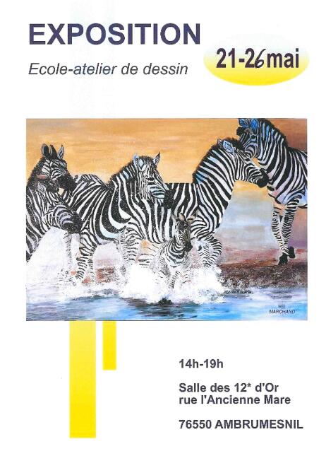 Affiche expo mai 22 amrbumesnil