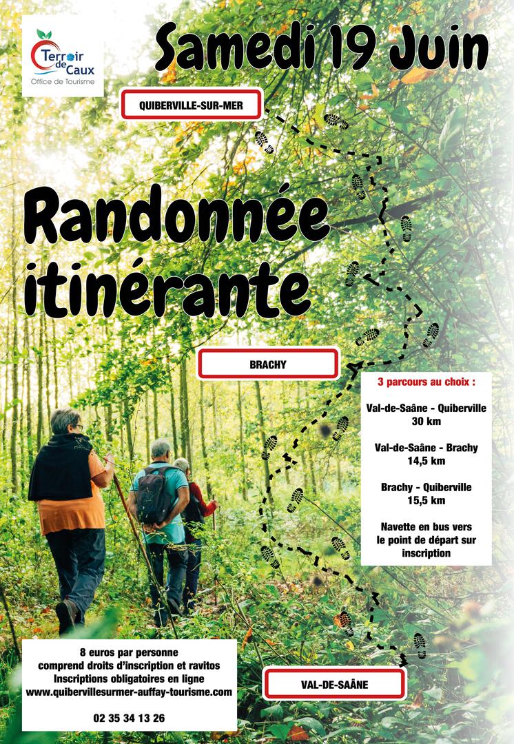 Affiche rando VDS Quiberville