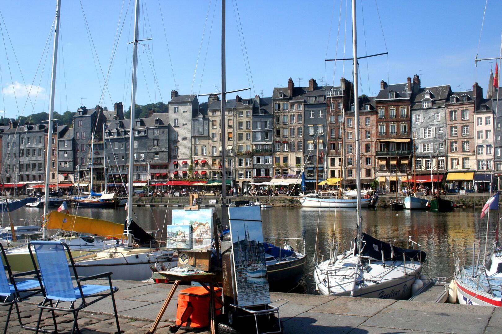 honfleur_bassin&port20peintre©CALVADOS-TOURISME_libre