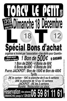 loto 18.12.22 torcy le petit