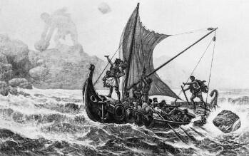 Ulysse défiant les Cyclopes