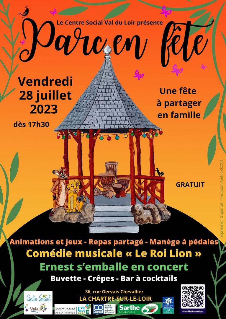 AFFICHE Parc en fête 2023 - 1