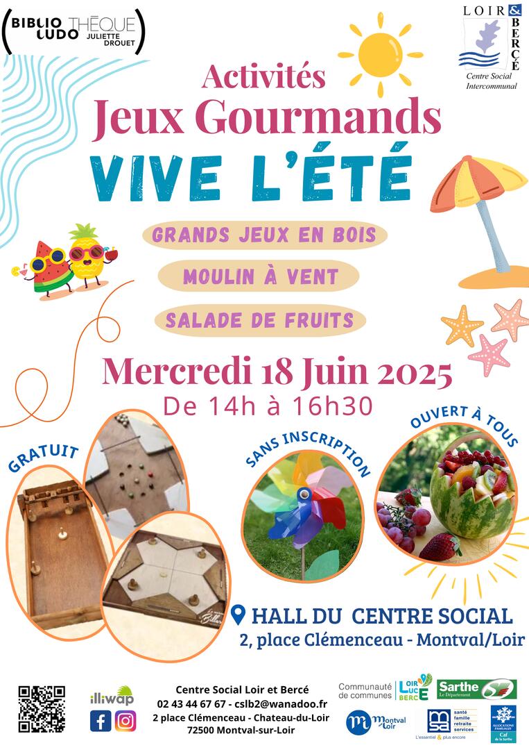 Activités Jeux Gourmands Marietta Familles - 1