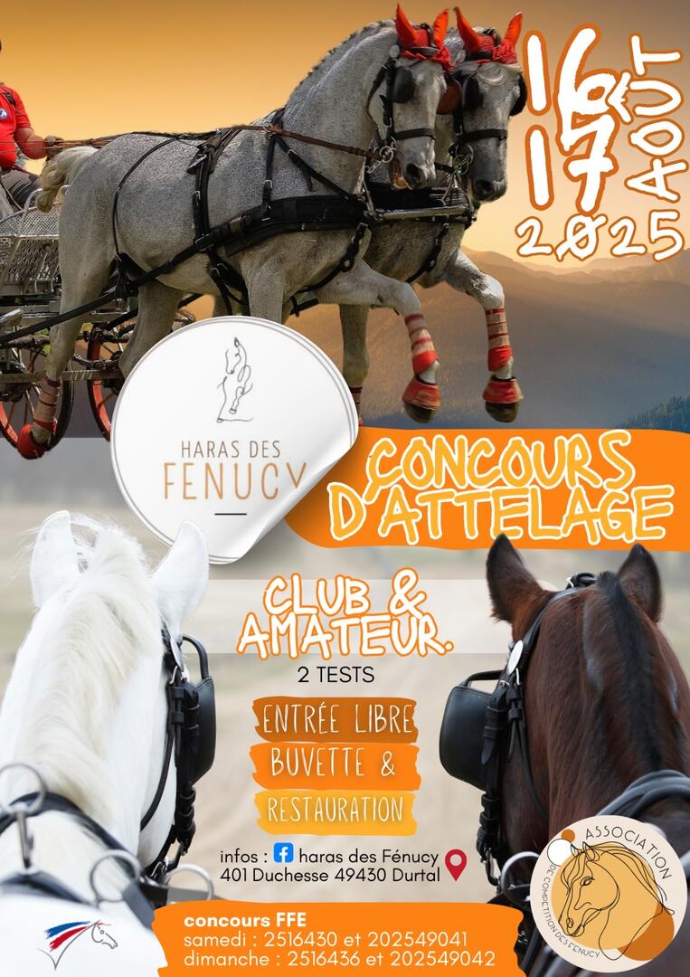 Affiche 2025 - Attelage