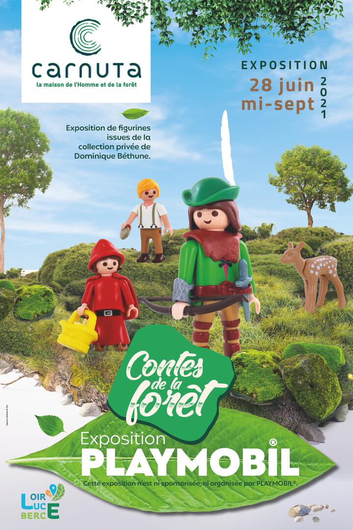 Les contes de la forêt, exposition playmobil