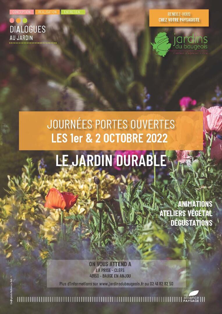 Affiche Jardins du Baugeois