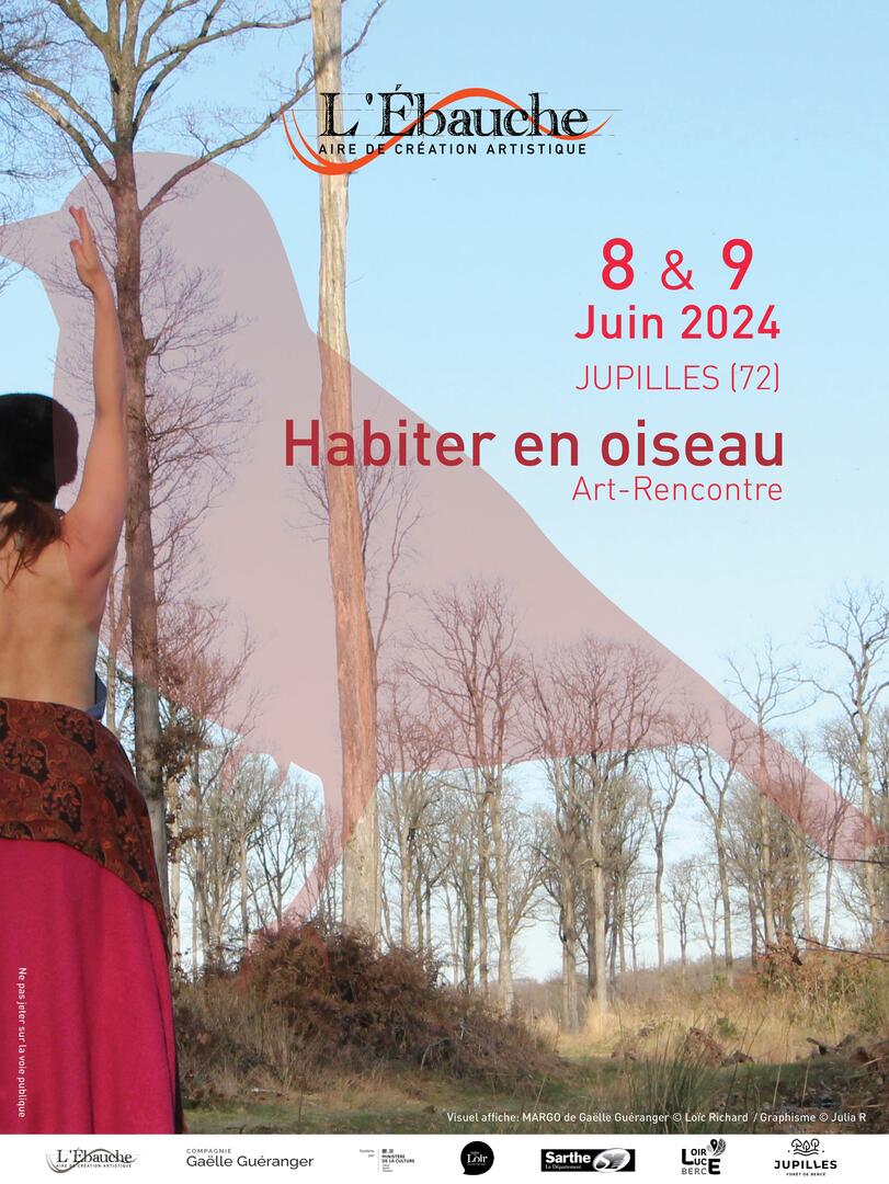 Affiche Finale 2024 30 x 40 (A3) Habiter En oiseau
