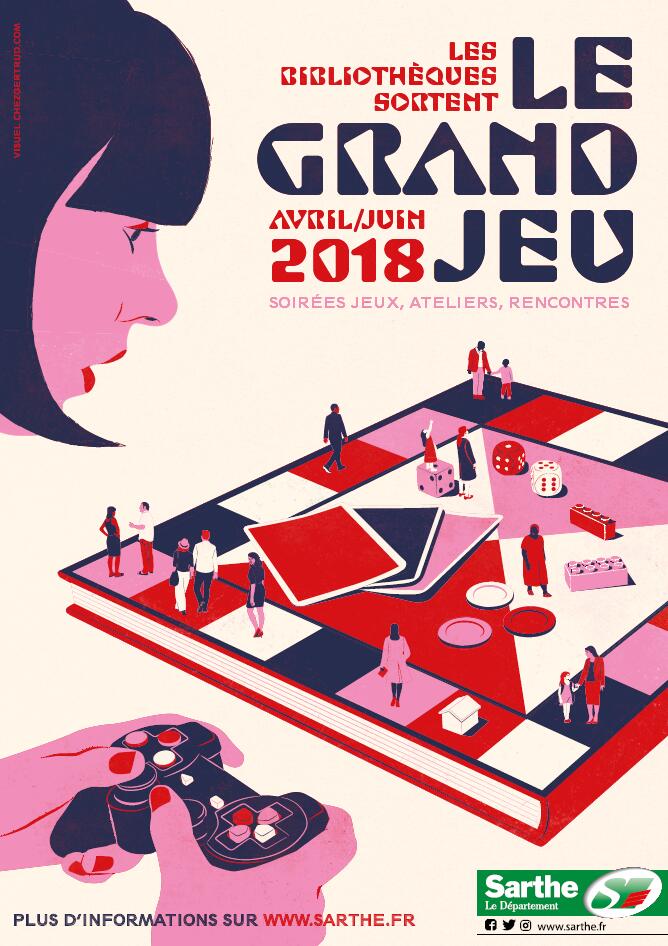 Affiche Le grand jeu