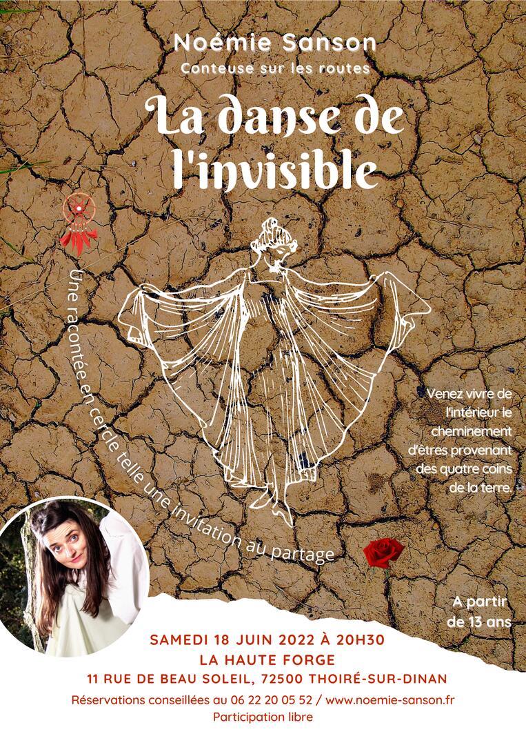 Danse de l'invisible Affiche 08-04-22
