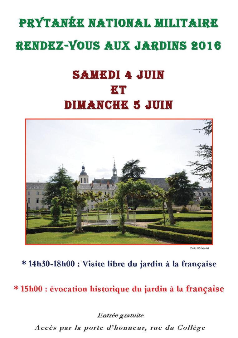 Affiche Rendez-vous aux jardins 2016