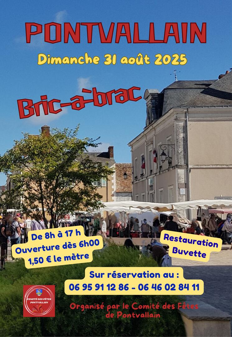 Affiche bric-à-brac 2025 - 1